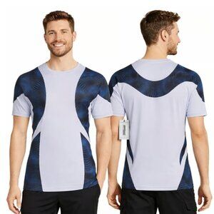 Murano Slim Fit Colorblock Tee Large NWT Designer Crew Neck Modern